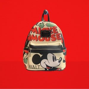 Loungefly Classic Mickey Mouse Mini Backpack